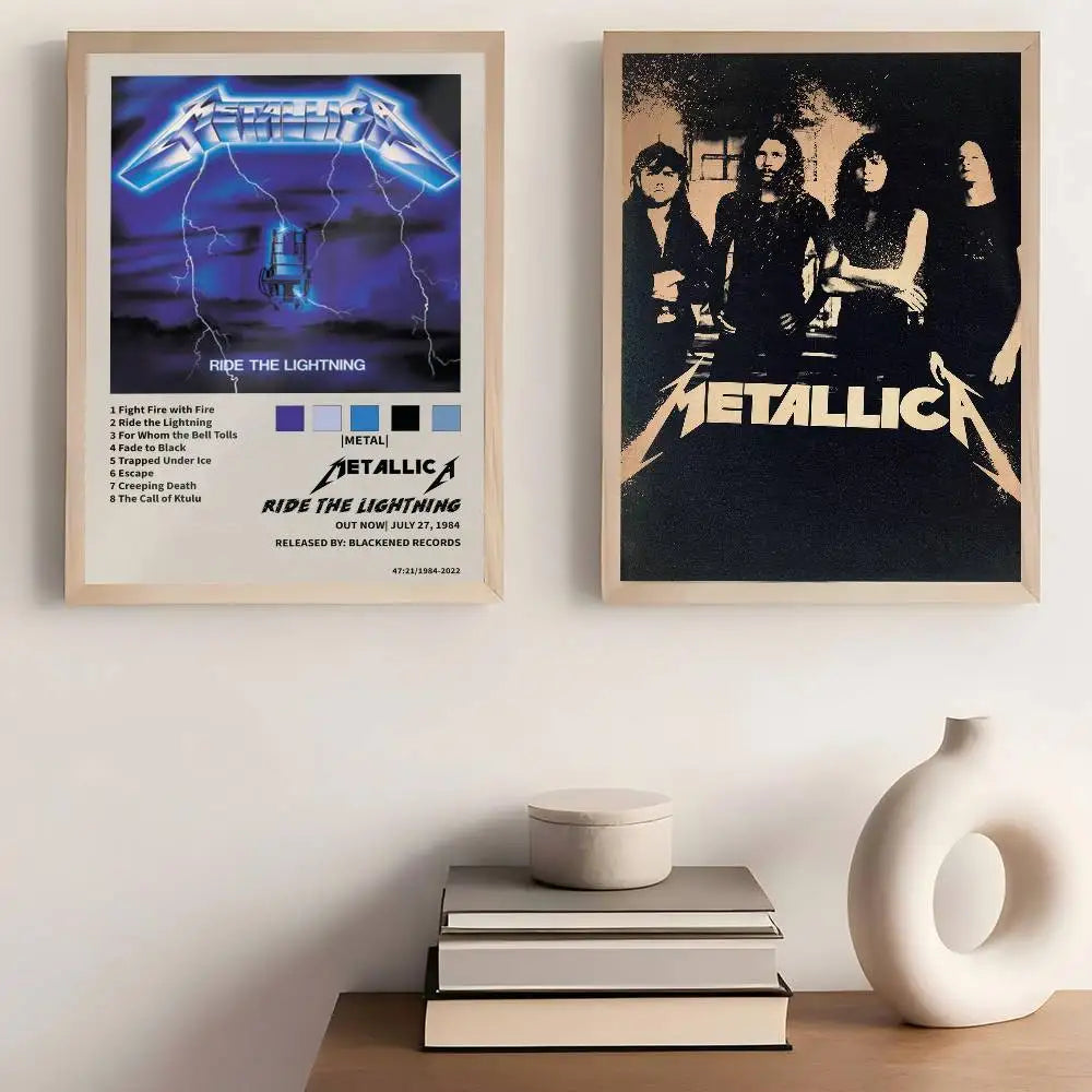 M-METALLICA Band Classic Movie Wall Sticker for Home Decor