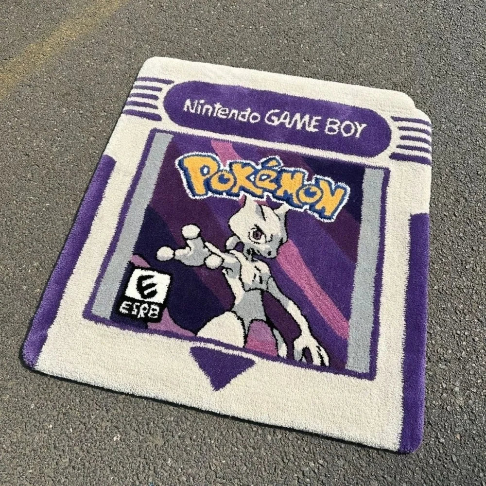 Cartoon Pokemon Velvet Carpet Mat for Home Decoration