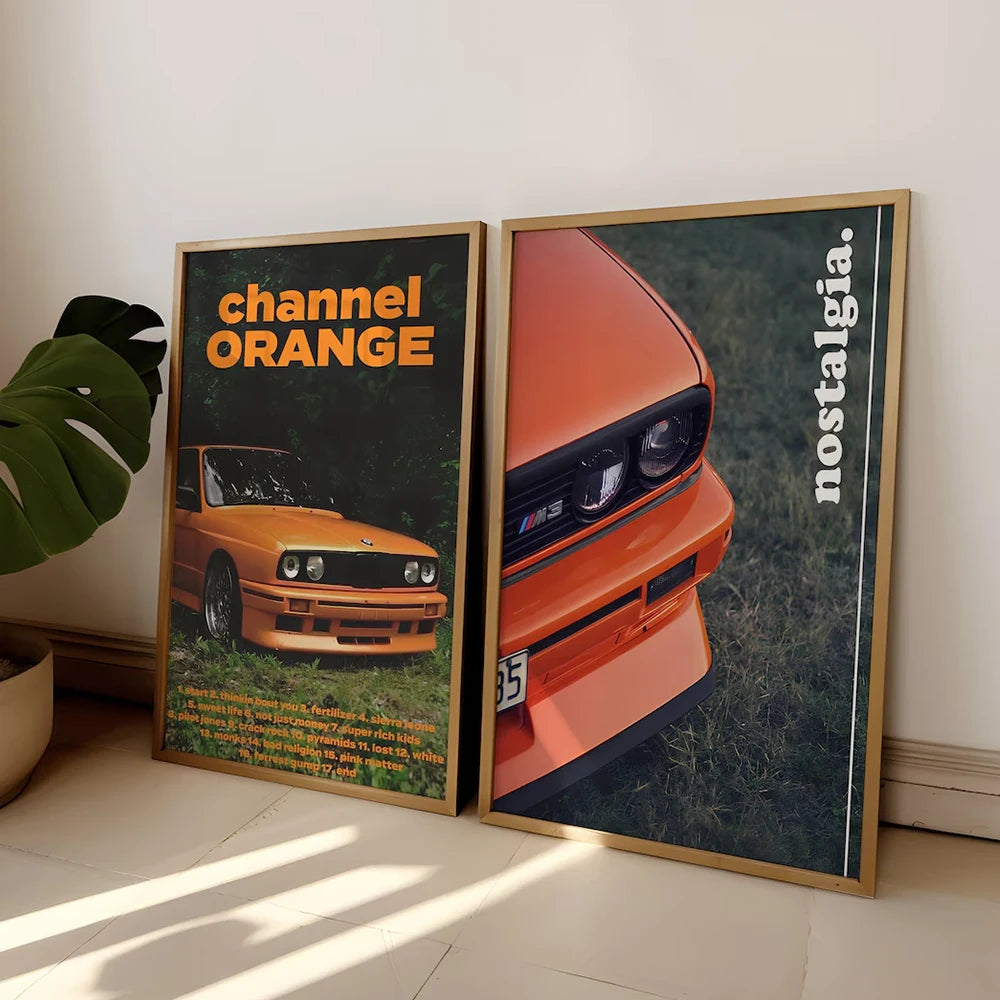 Frank Ocean Canvas Wall Art for Living Room Decor