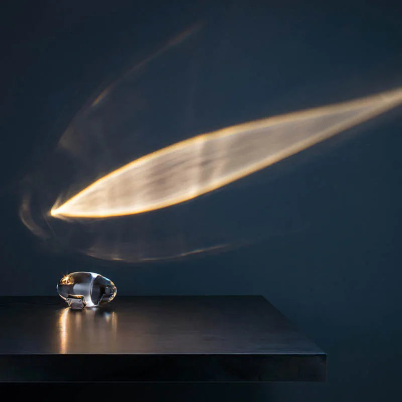 Crystal Eye Of The Sky Table Lamp For Bedroom Decor