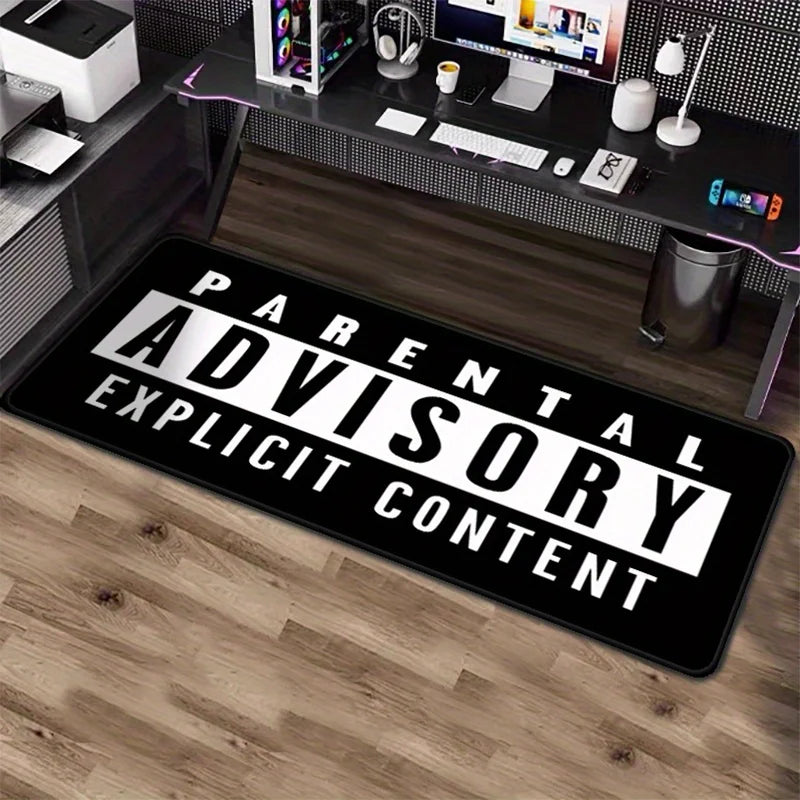 VIKAMA Machine Washable Polyester Carpet for Living Room